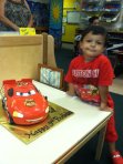 Birthday Boy with cake